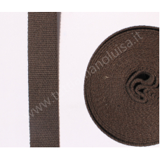 DMiotech 10 Iarde 9M x 25mm Larghezza, Cinghia Nylon, Cinghia Poliestere Piatta,Reggette per Zaini Artigianali Fai da Te, Cucito, Riparazione Attrezzature Esterni, Nero